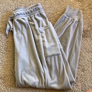 Aerie Light Gray Track Pants